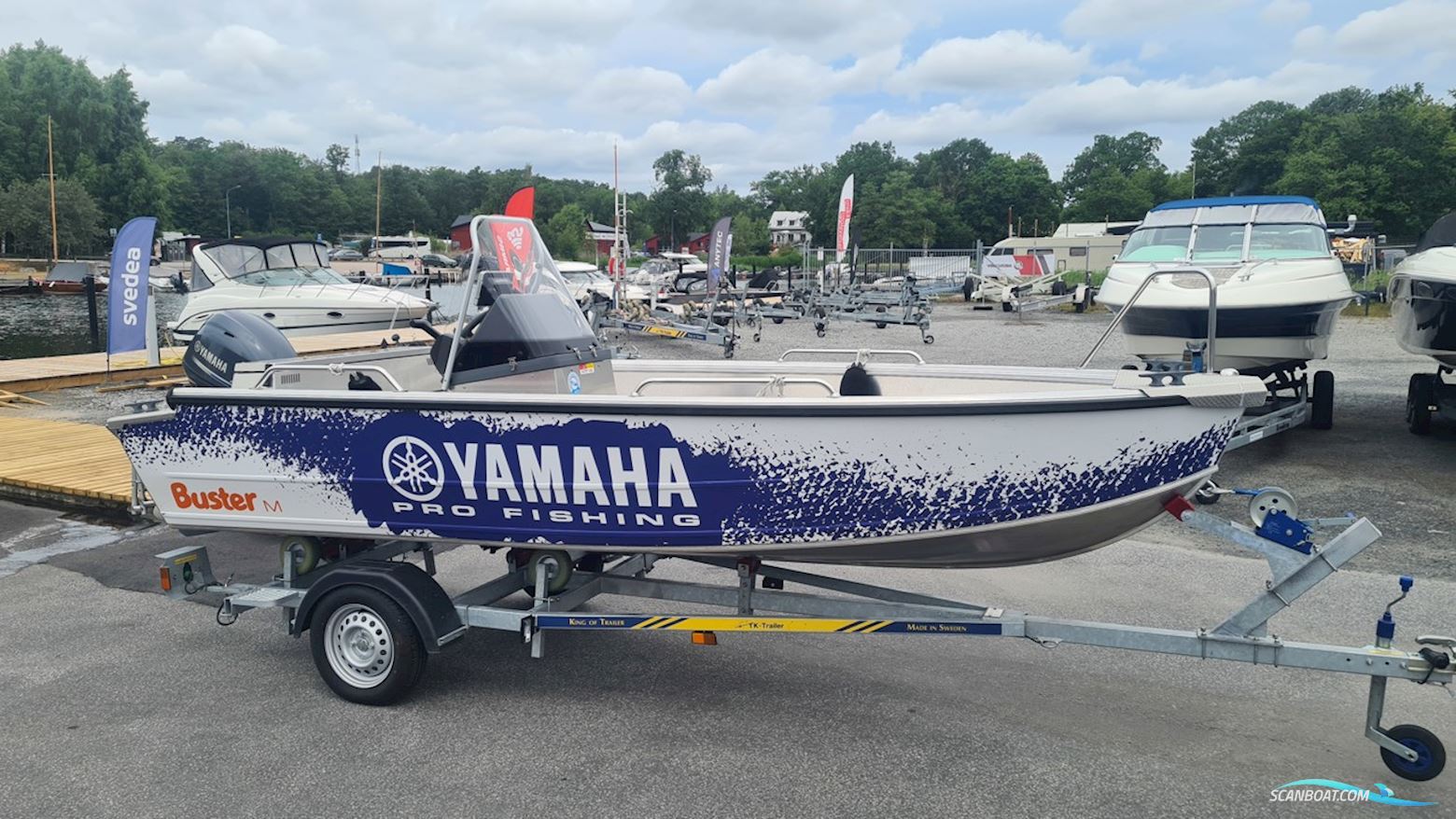 Buster M1 Motorboat 2021, with Yamaha engine, Sweden