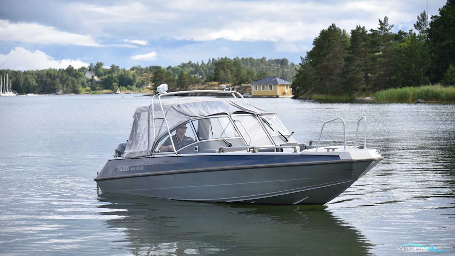 Buster Magnum Motorboat 2008, with Yamaha engine, Sweden