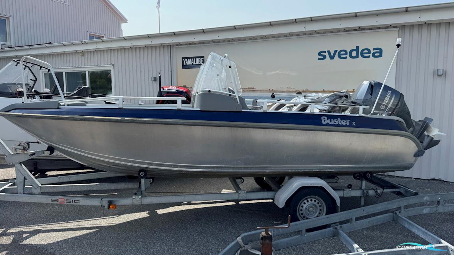 Buster X Motorboat 2008, with Yamaha engine, Sweden