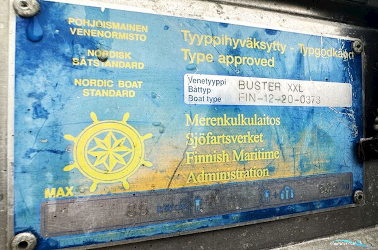 Buster XXL 2002 med Yamaha 100 hk – Robust og driftsikker klassiker