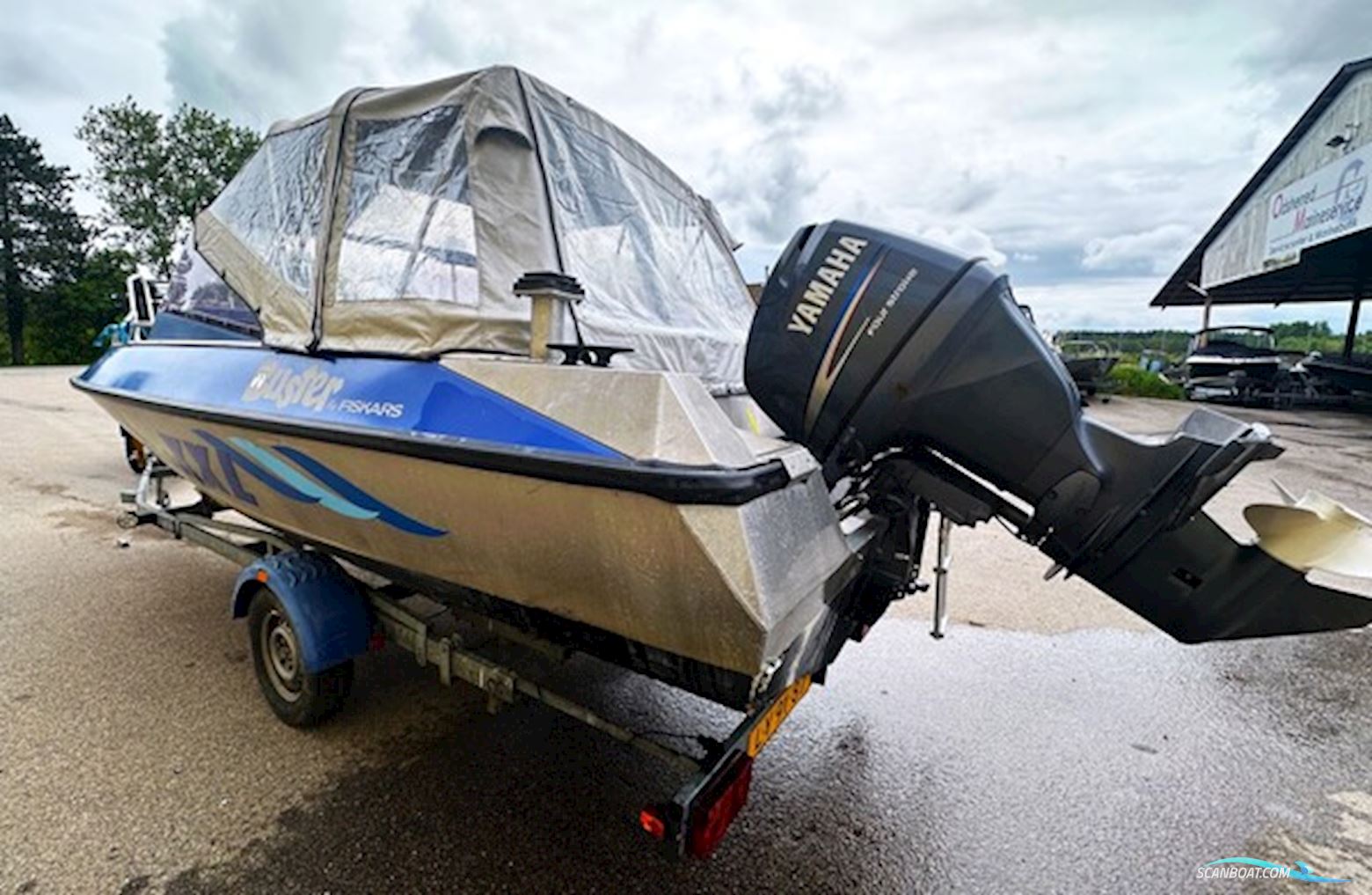 Buster XXL 2002 med Yamaha 100 hk – Robust og driftsikker klassiker