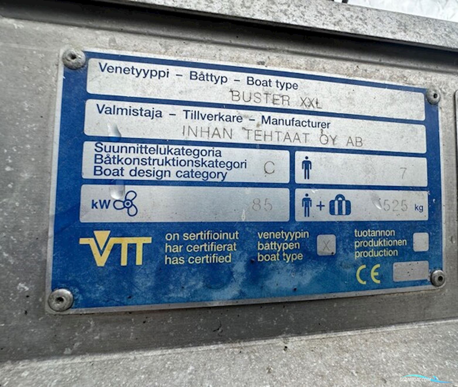 Buster Xxl 2002 Med Yamaha 100 hk – Robust og Driftsikker Klassiker