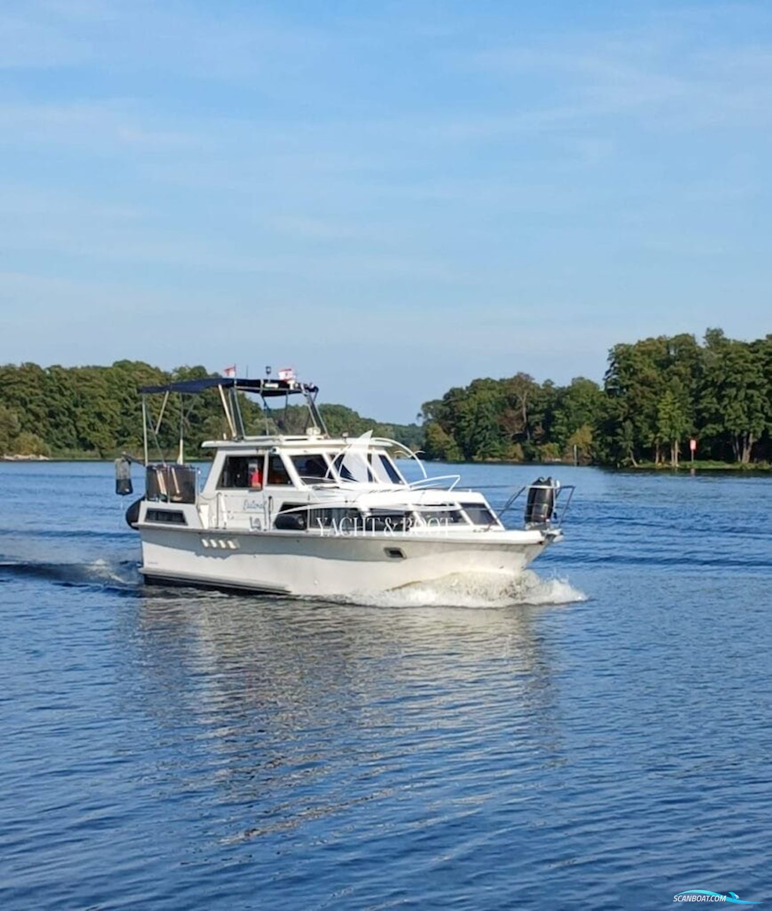 Bützfleth 1000 AK Motorboat 1976, with Cummins engine, Germany