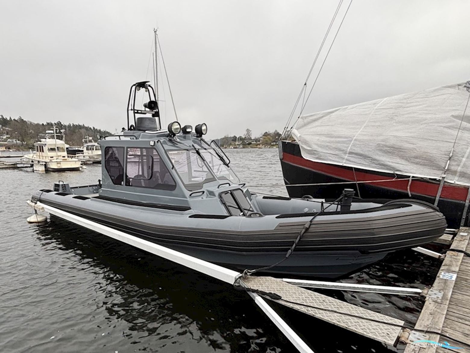 C-Rib 30 Stealth Rib Professional Motorboat 2015, with Mercury Marine Diesel 4.2L 370 engine, Sweden