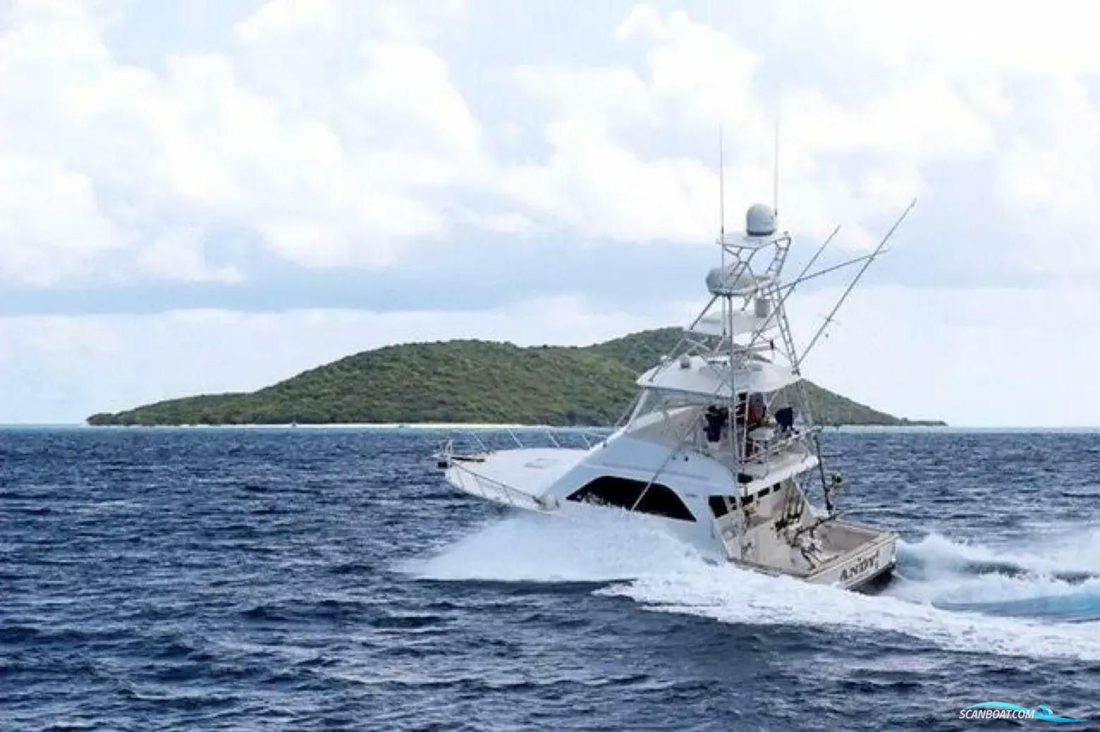 Cabo Flybridge Sportfisherman Motorboat 2008, with Man engine, USA