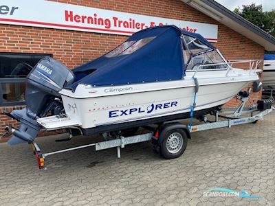 Campion 542 Explorer m/Yamaha F115 hk og Variant Trailer - Solgt ! Motorboat 2003, with Yamaha engine, Denmark