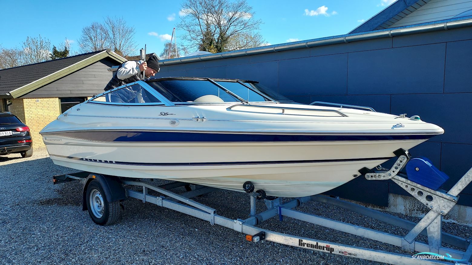 Campion Allante 535 Motorboat 1996, with Mercruiser Motor engine, Denmark