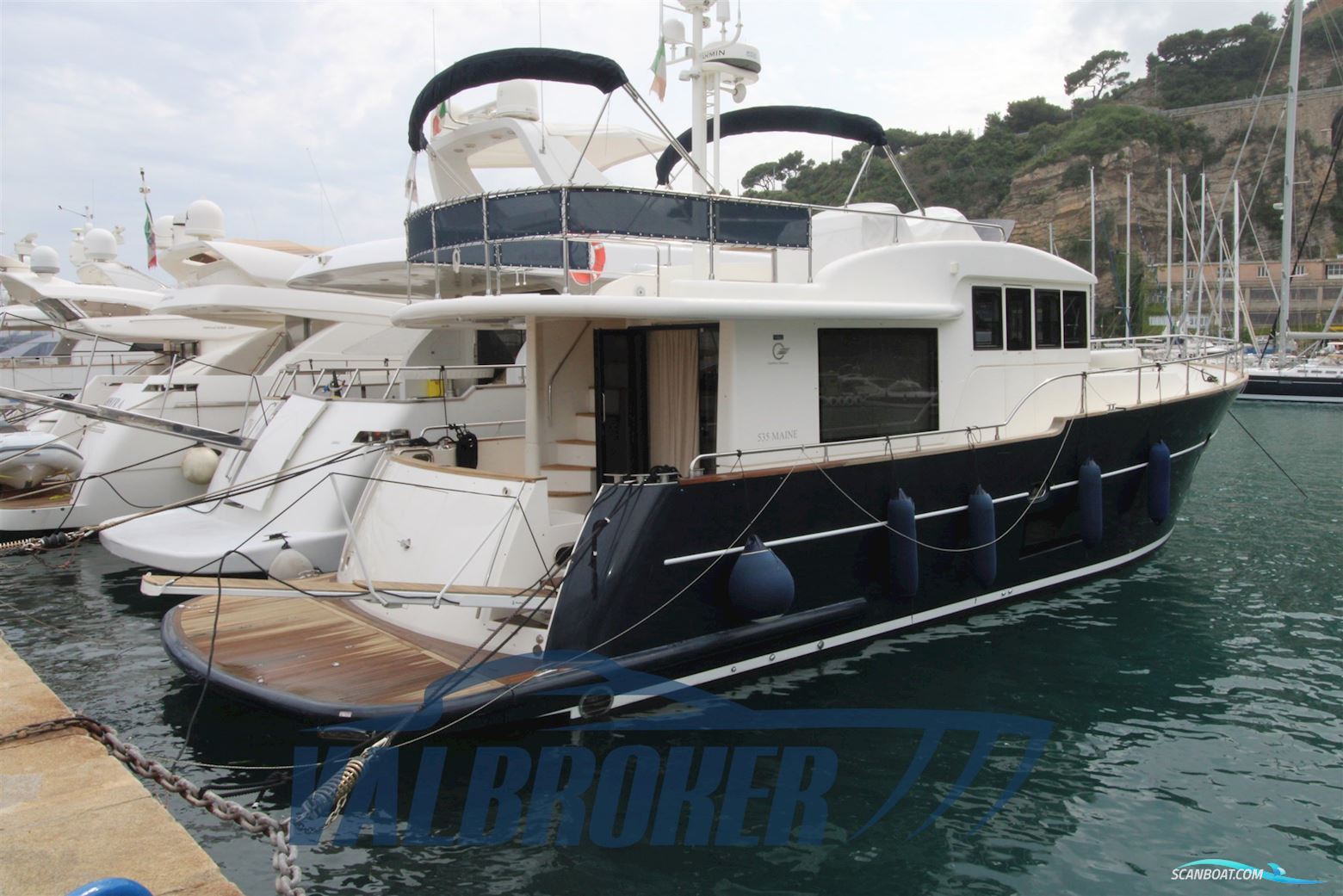 Cantieri Estensi 535 MAINE Motorboat 2018, with Volvo Penta D8 engine, Italy