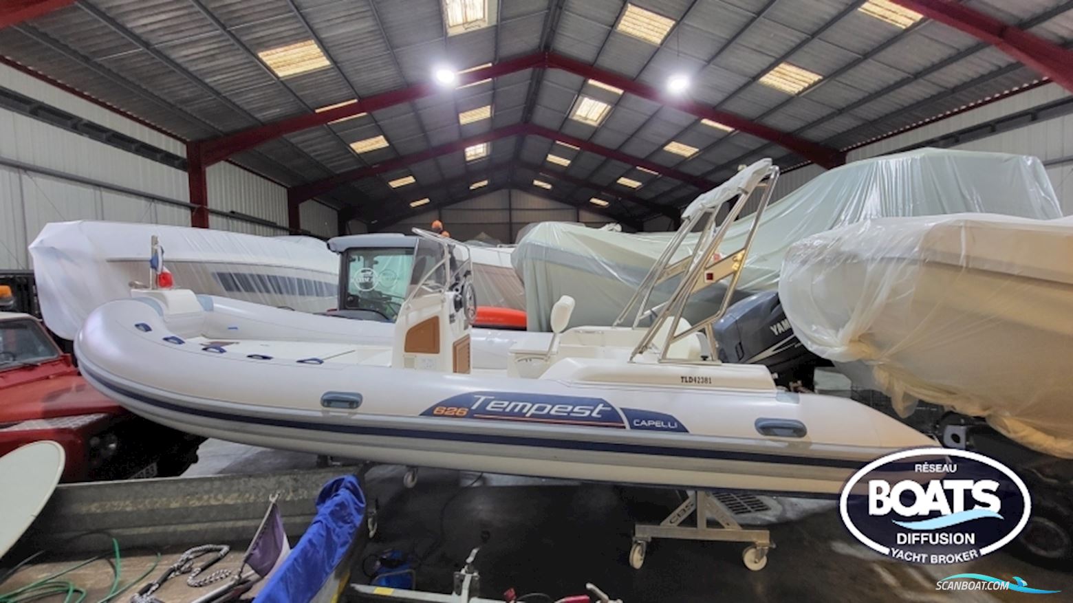 Capelli Tempest 626 Motorboat 2007, with Yamaha engine, France