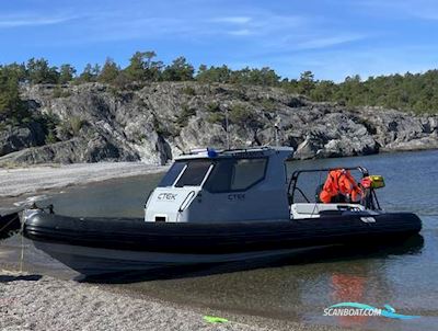 CapeRIB Infanta 900 HD Cabin Offshore RIB Motorboat 2019, with Mercury 150 hp SeaPro engine, Sweden