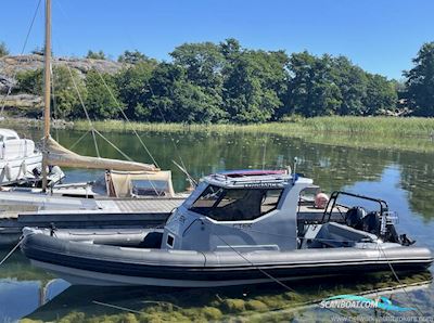 CapeRIB Infanta 900 HD Cabin Offshore RIB Motorboat 2019, with Mercury 150 hp SeaPro engine, Sweden