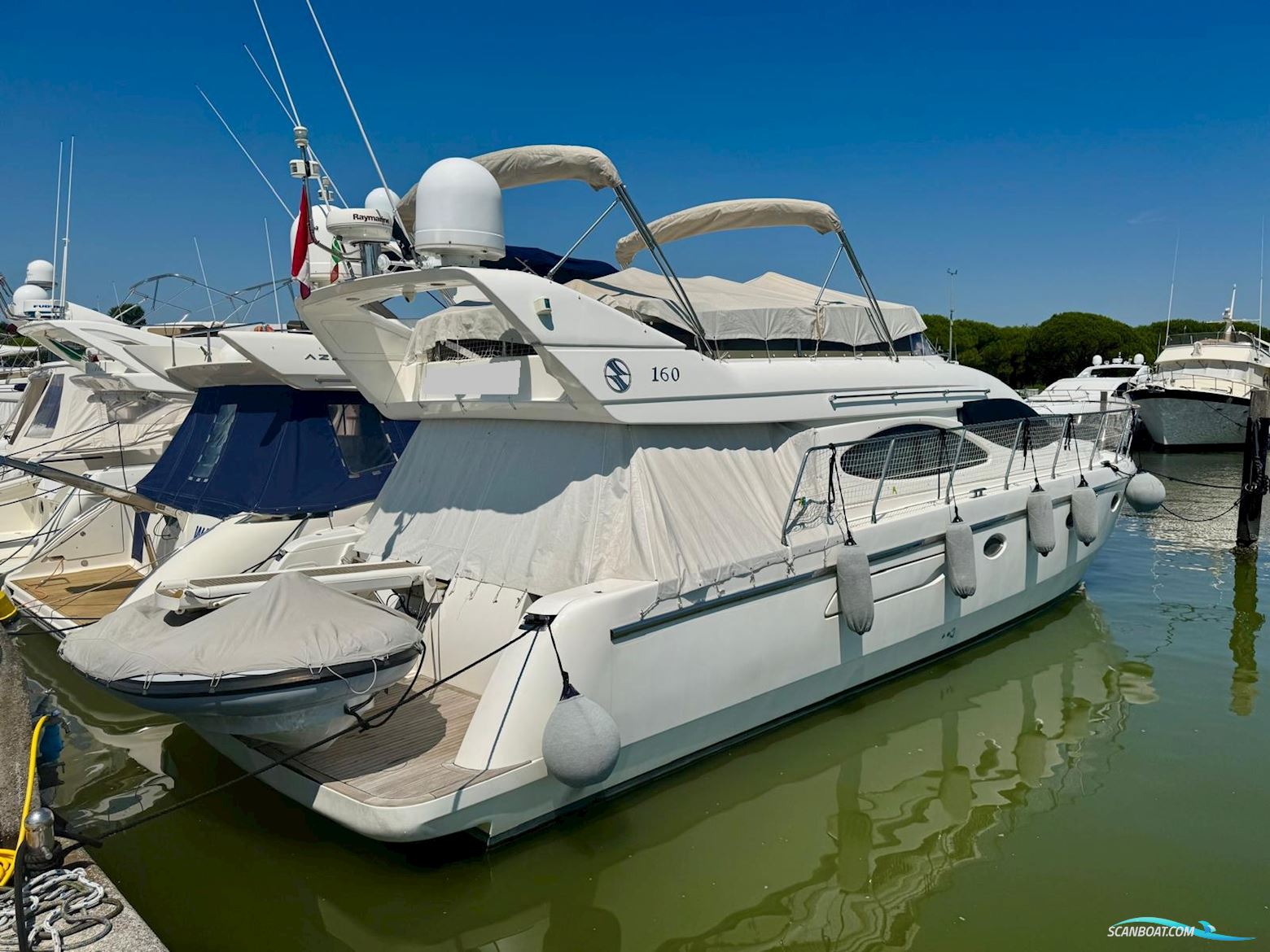 Carnevali 155 Motorboat 2004, with Caterpillar engine, Italy