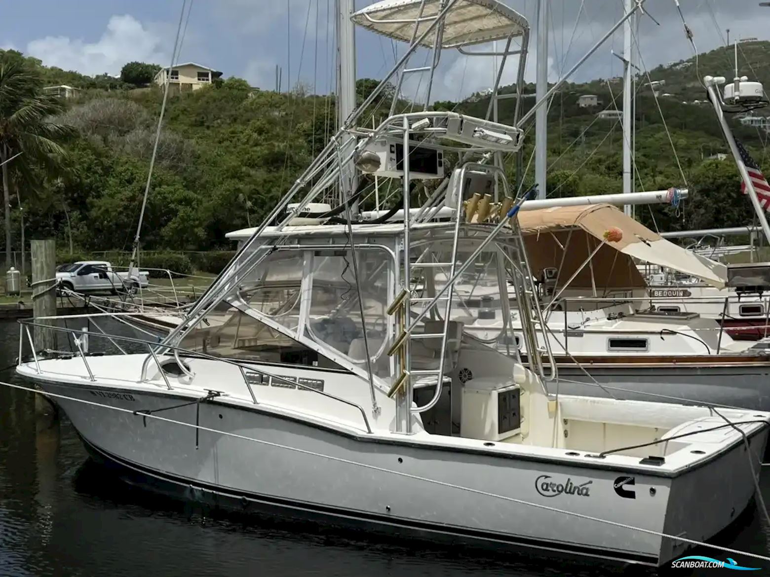 Carolina Skiff classic 28 Motorboat 2002, with Cummins engine, Virgin Islands