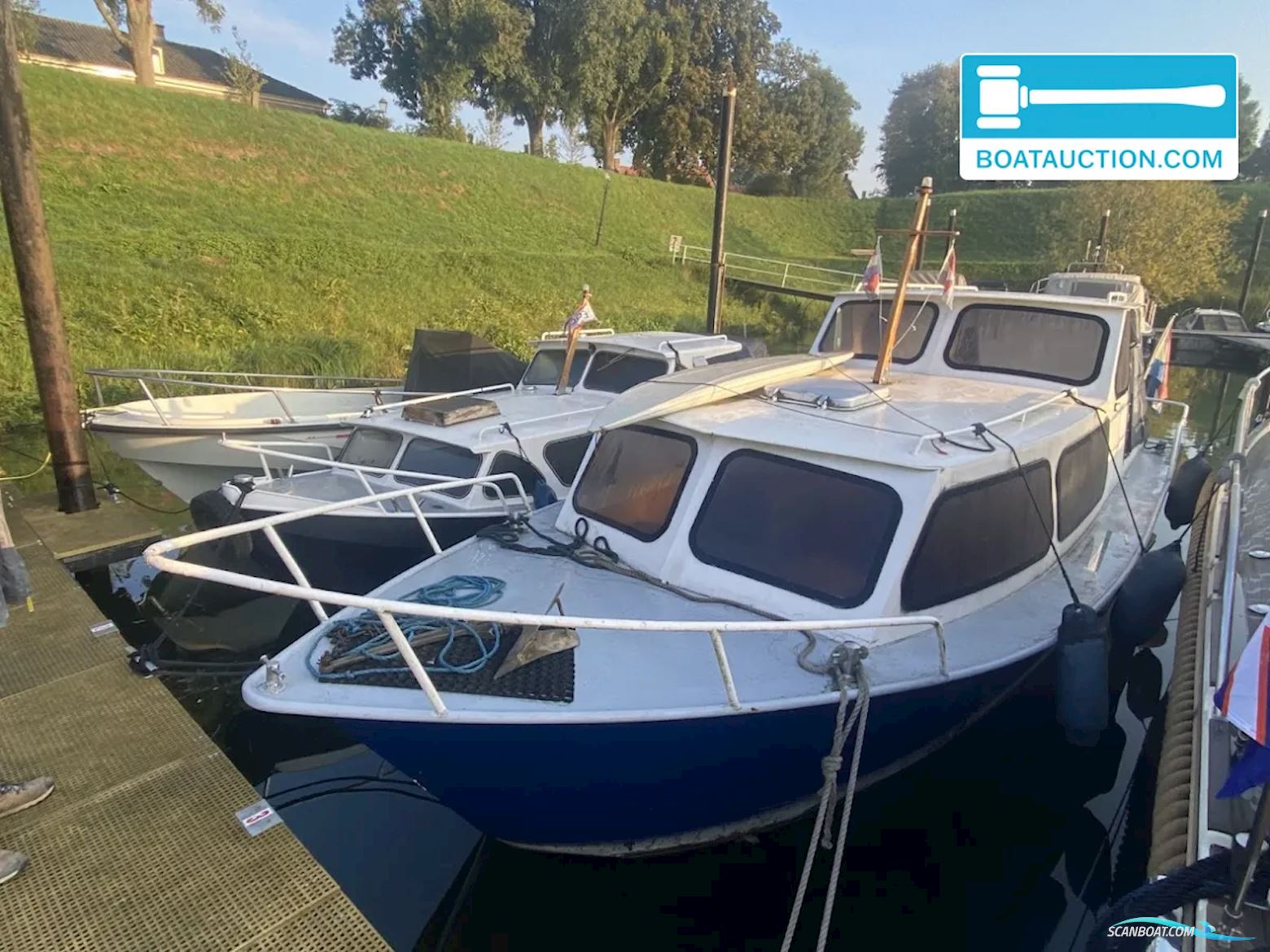 Cascaruda 820 Motorboat 1980, with Mercedes engine, The Netherlands