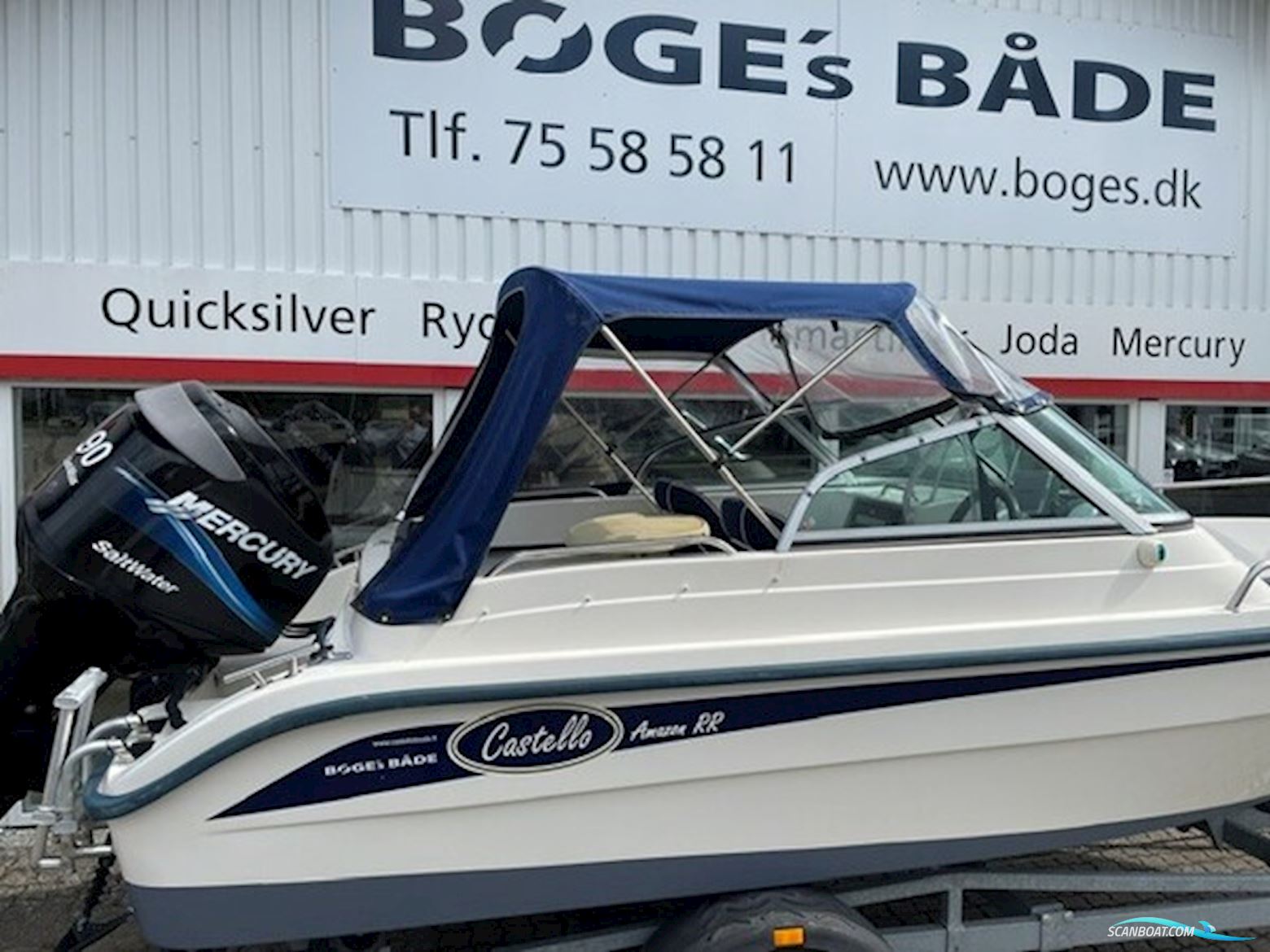 Castello 533 Amazon RR Med 90 hk Mercury-Dfi Optimax Bowrider