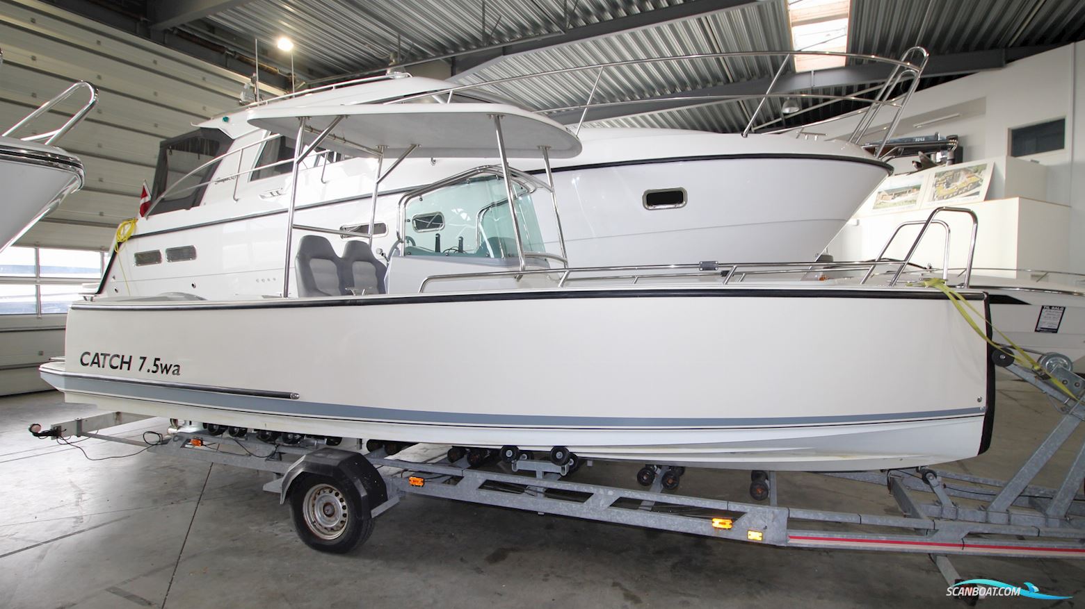 Catch 7.5 WA Motorboat 2002, with Honda engine, Denmark