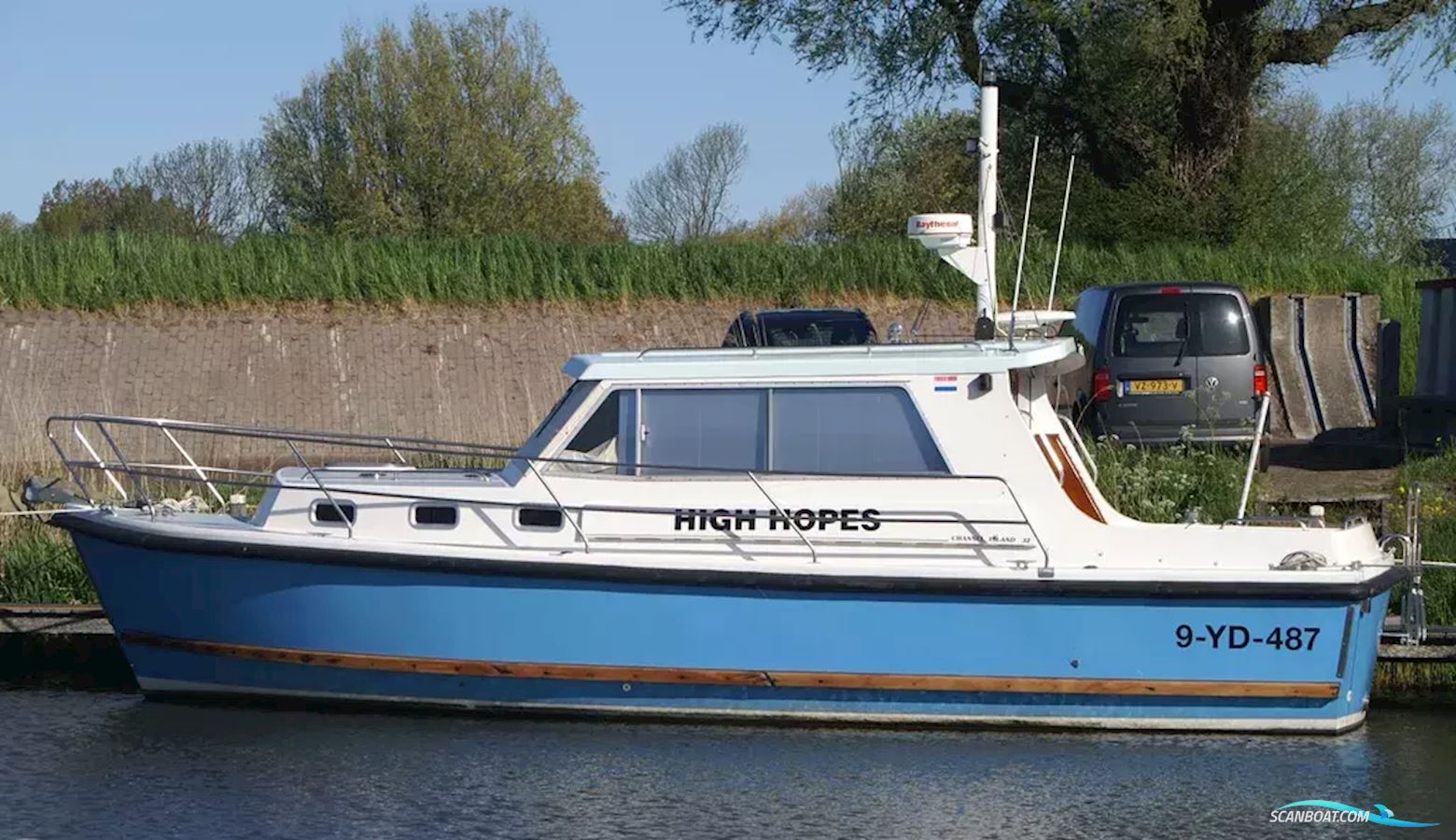 Channel Island 32 OK Motorboat 1992, with Ford  Mermaid engine, The Netherlands