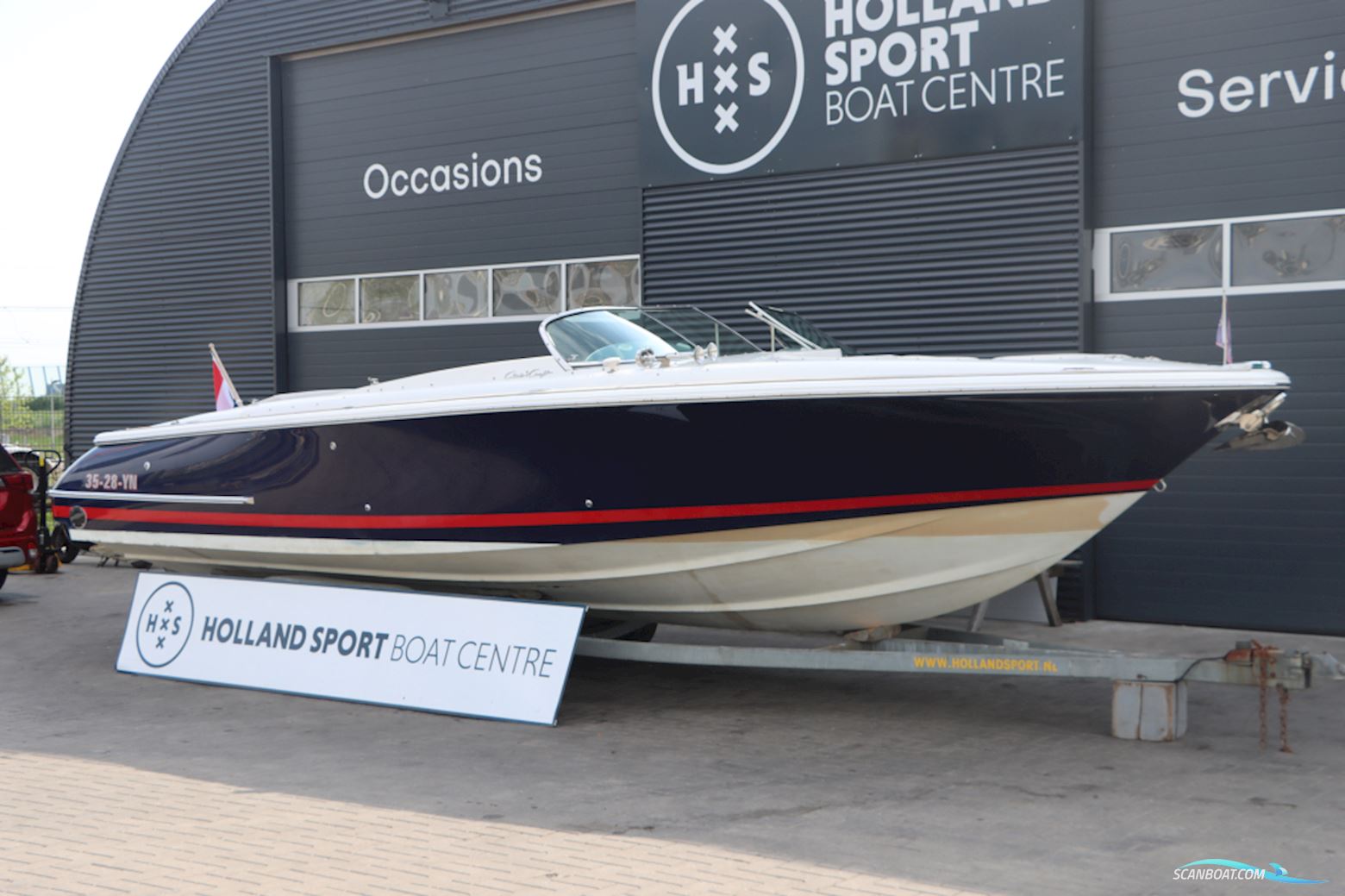 Chris Craft 28 Launch Motorboat 2022, with Volvo Penta engine, The Netherlands