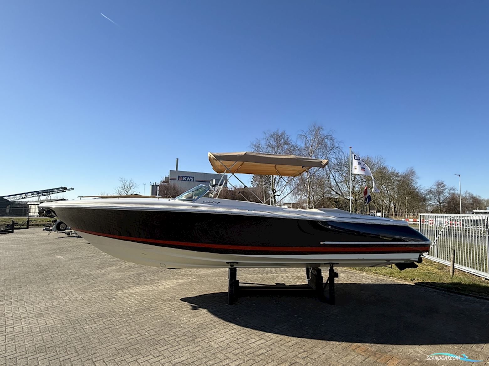 Chris Craft Corsair 28 Motorboat 2006, with Volvo Penta engine, The Netherlands