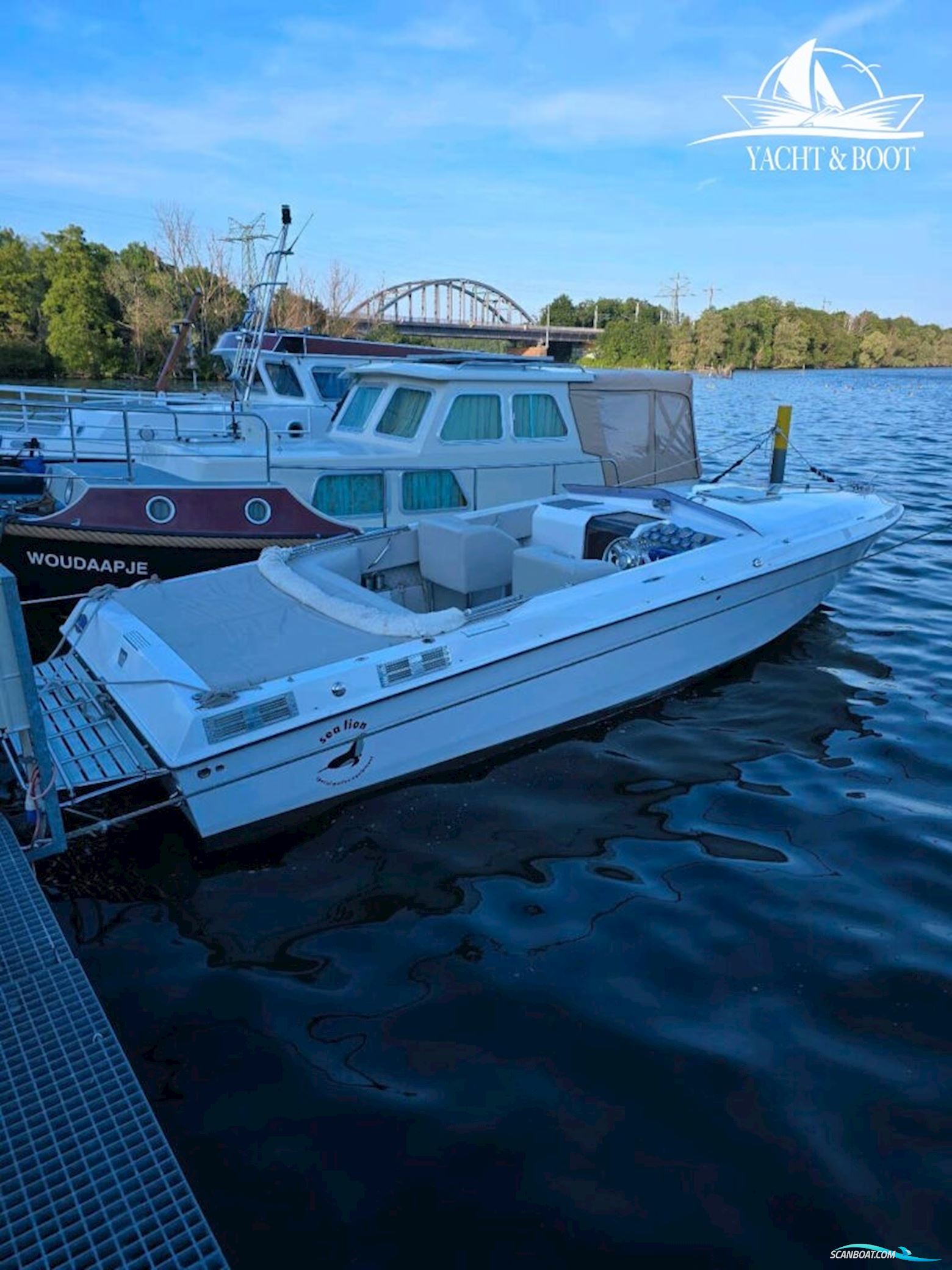 Chris Craft Scorpion 260 SL Motorboat 1985, with Mercruiser engine, Germany