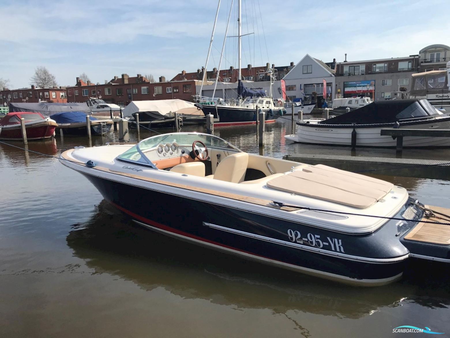 Chris Craft Speedster Motorboat 2006, with Volvo Penta engine, The Netherlands
