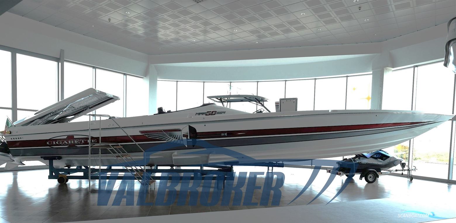 Cigarette R.T. 50 Marauder Motorboat 2008, with Mercury Mercruiser Mcm 1075 Sci engine, Italy