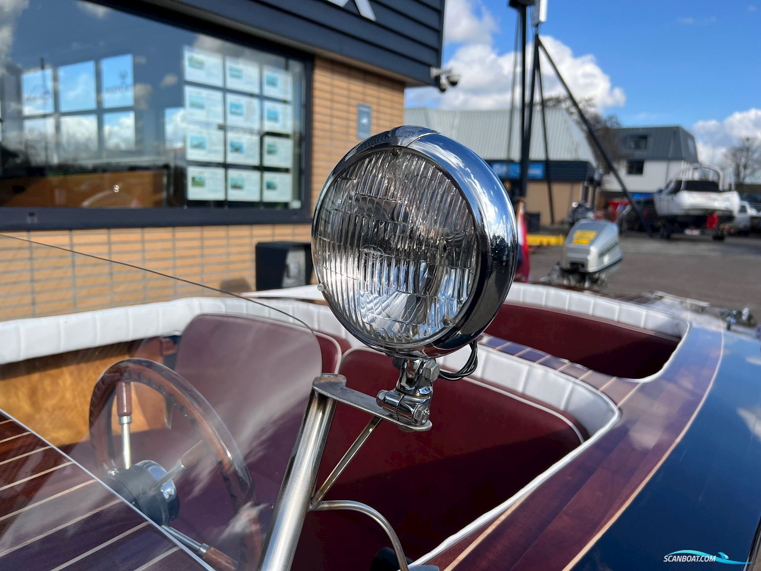 Classic Klassieke Houten Speedboot Bristo 450