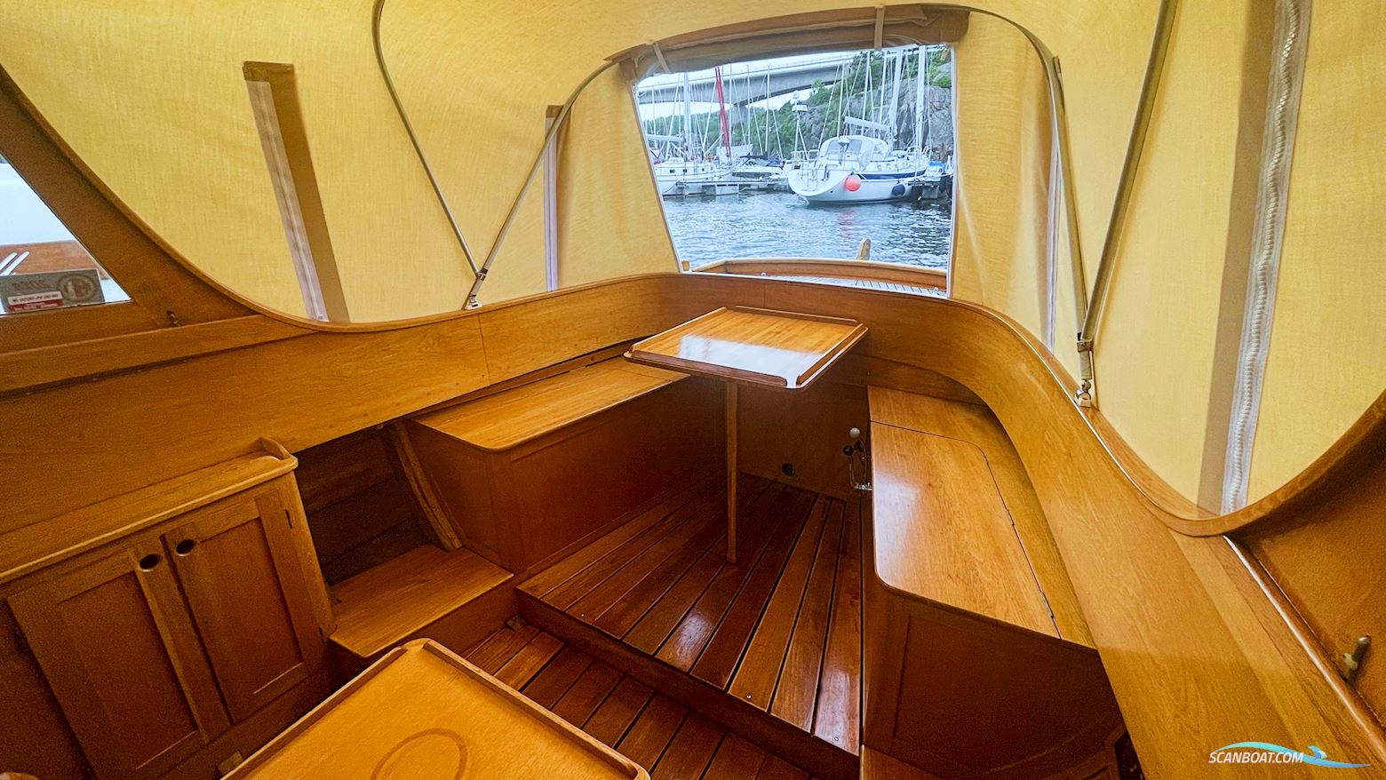 Classic Wooden Motor Yacht