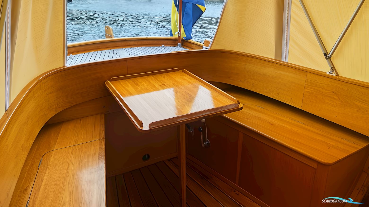 Classic Wooden Motor Yacht