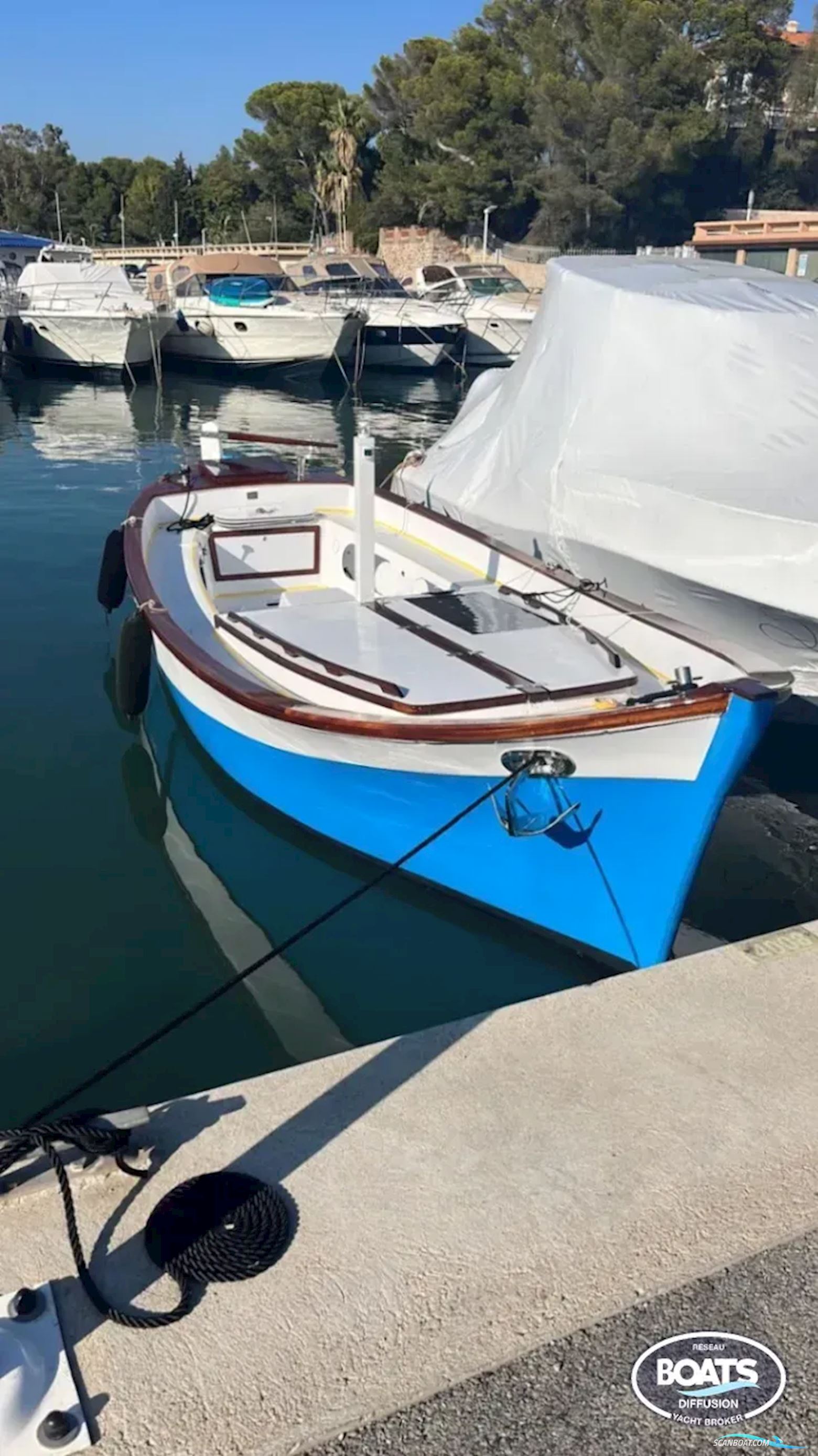CNBA Nice POINTU Motorboat 1967, with YANMAR engine, France
