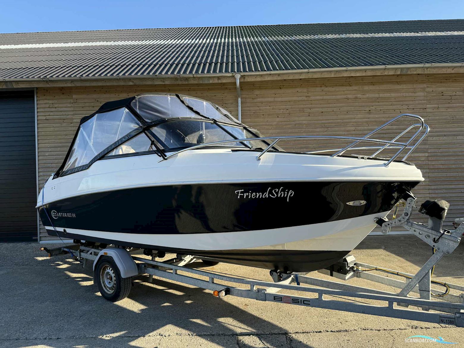 Coaster 600 BR med 150 HK Yamaha Motorboat 2016, with Yamaha engine, Denmark