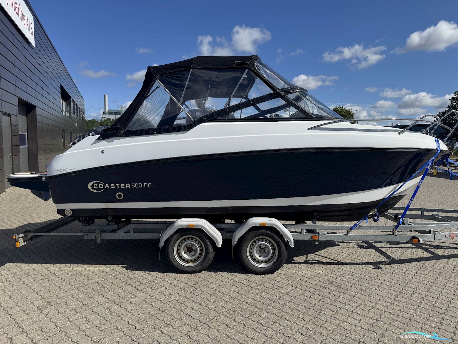 Coaster 600 DC - 175 HK Yamaha/Udstyr Motorboat 2022, with Yamaha F175 engine, Denmark