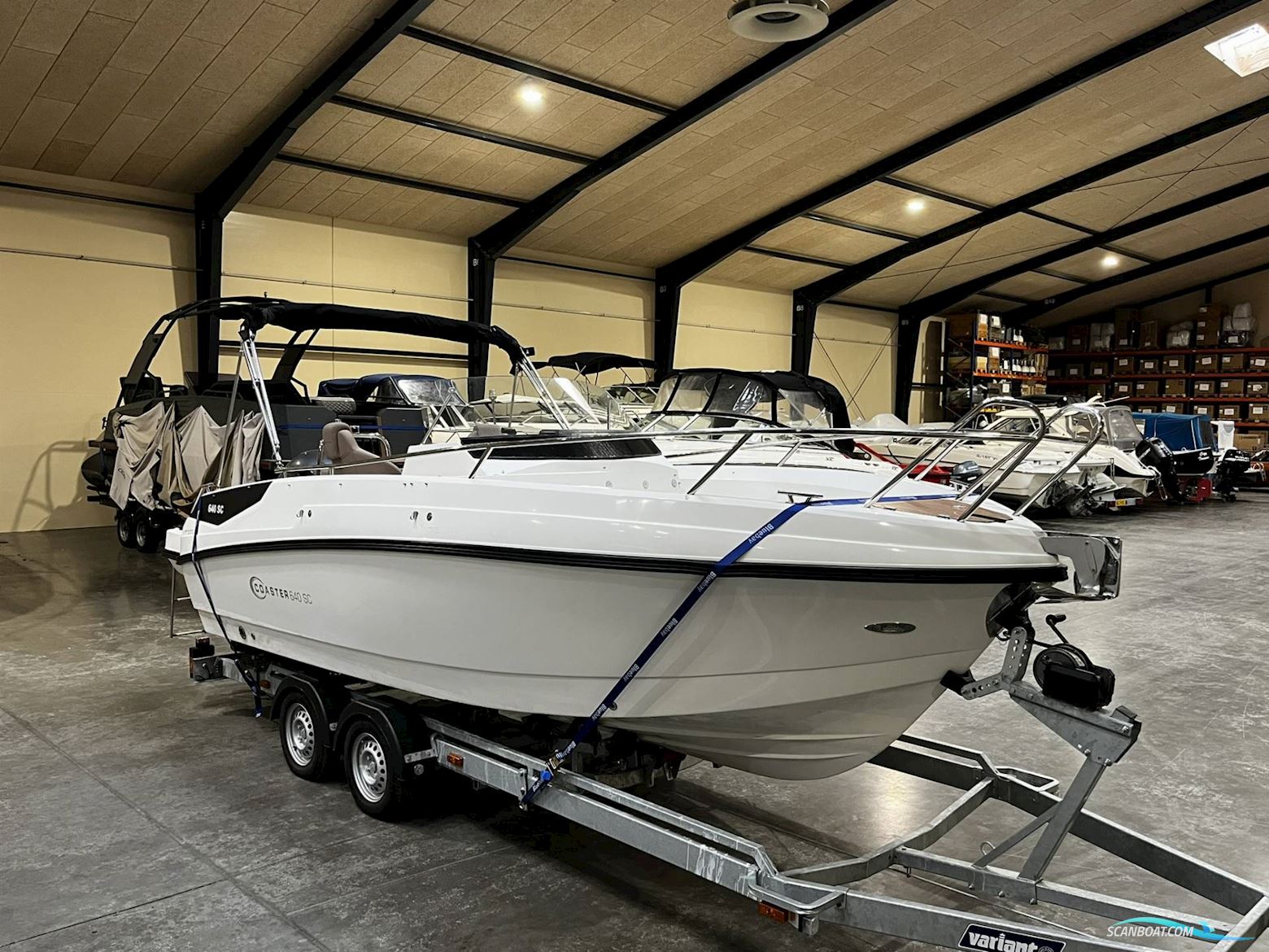 Coaster 640 SC m/ Yamaha F150 4-takt Motorboat 2018, with Yamaha F150 engine, Denmark