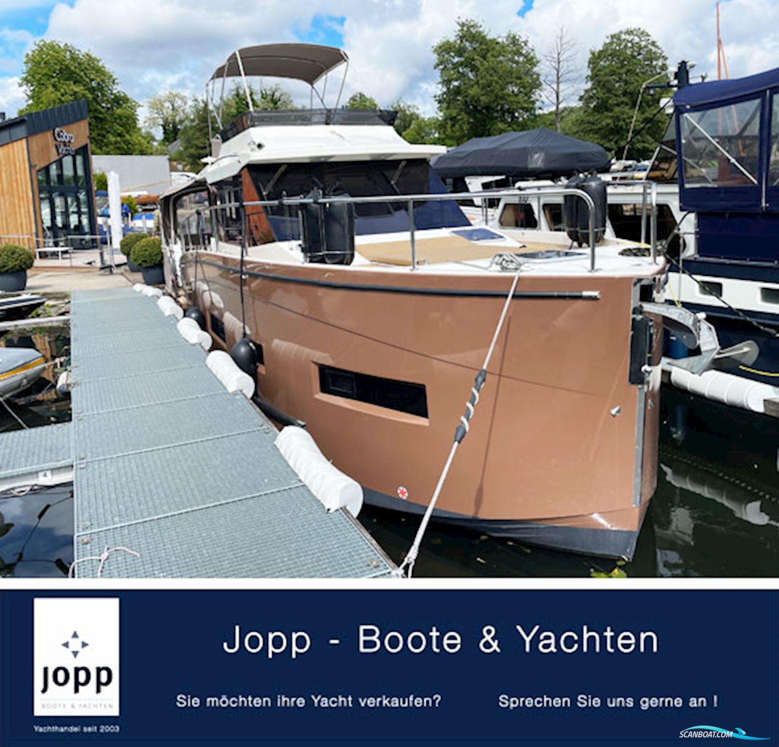 Cobra Futura 36 Motorboat 2022, with Yanmar 4JH80 80km engine, Germany