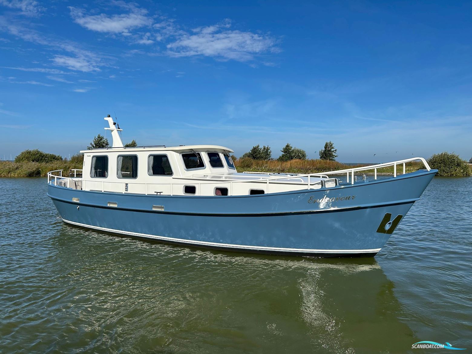Combi Kotter 1200 OK Motorboat 1995, with Ford engine, The Netherlands