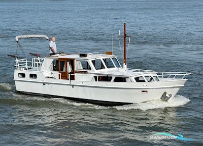Combi Kruiser 11.00 AK Cabrio Motorboat 1977, with DAF engine, The Netherlands