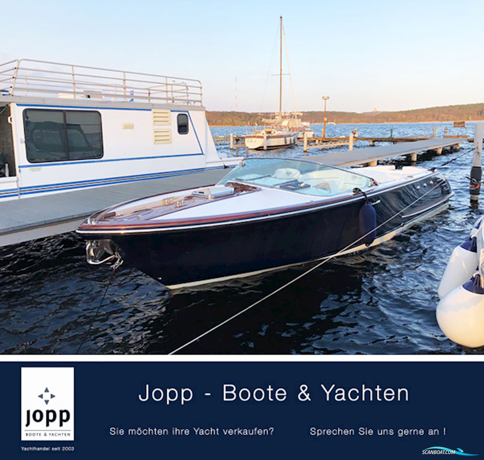 Comitti Venezia 28 Sport  Motorboat 2015, with Volvo Penta V8-350 EVC (BS02) Duoprop engine, Germany