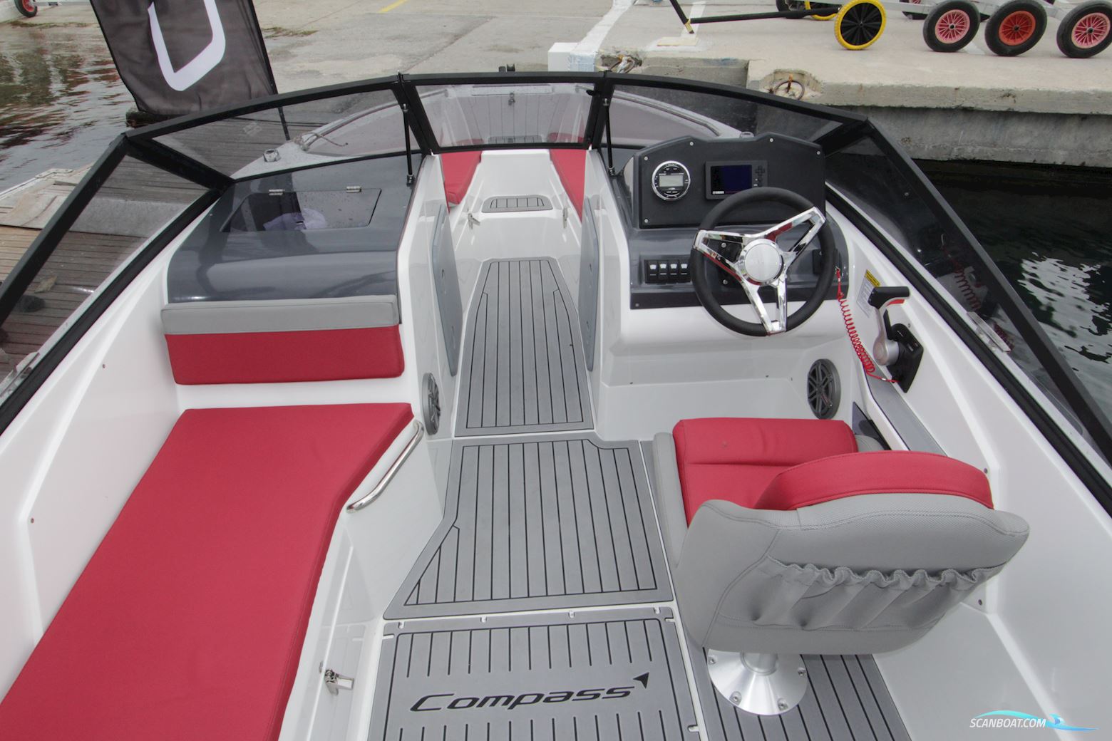 Compass 190 BR Med Mercury F150