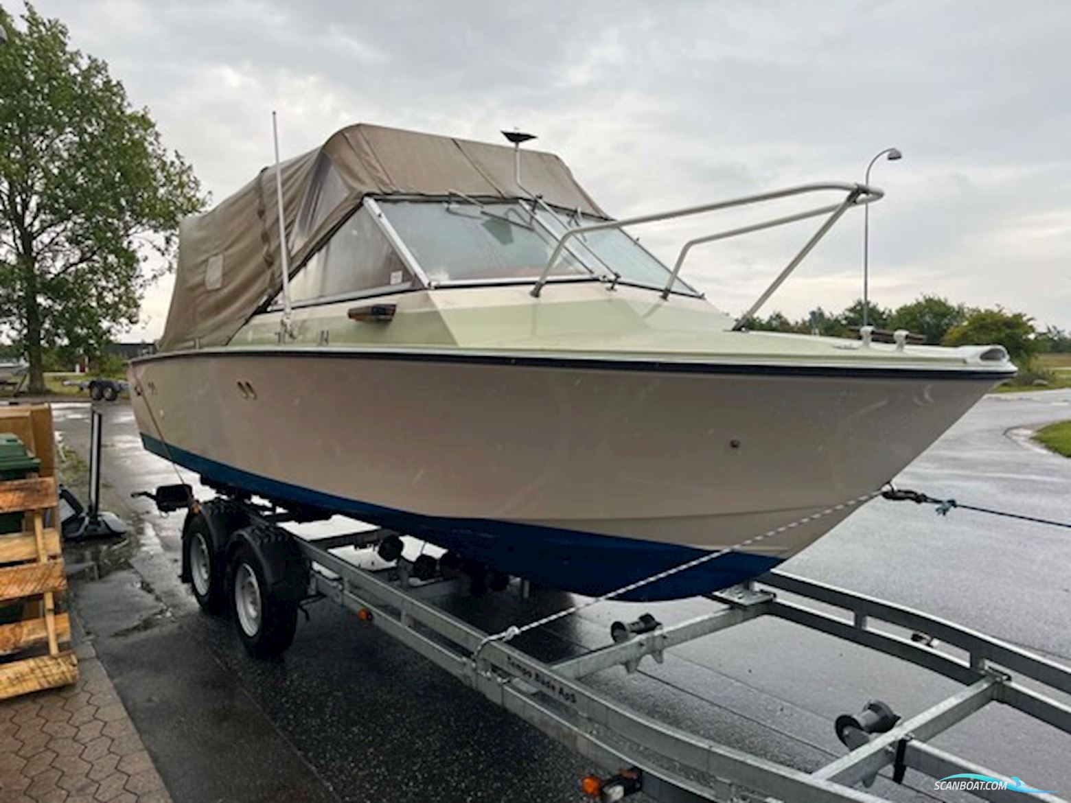 Cornet 21 DC (SAT 20.000.- NED ) Motorboat 1971, with Volvo Penta engine, Denmark