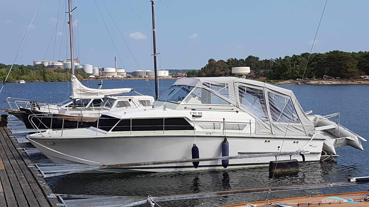 Coronate 32 Oceanfarer Motorboat 1973, with GM engine, Sweden