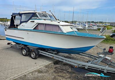 Coronet 24 Cabin Motorboat 1970, with Mercruiser engine, Denmark