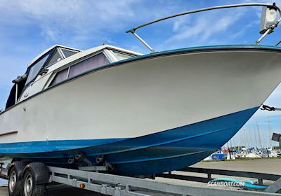 Coronet 24 Cabin Motorboat 1970, with Mercruiser engine, Denmark