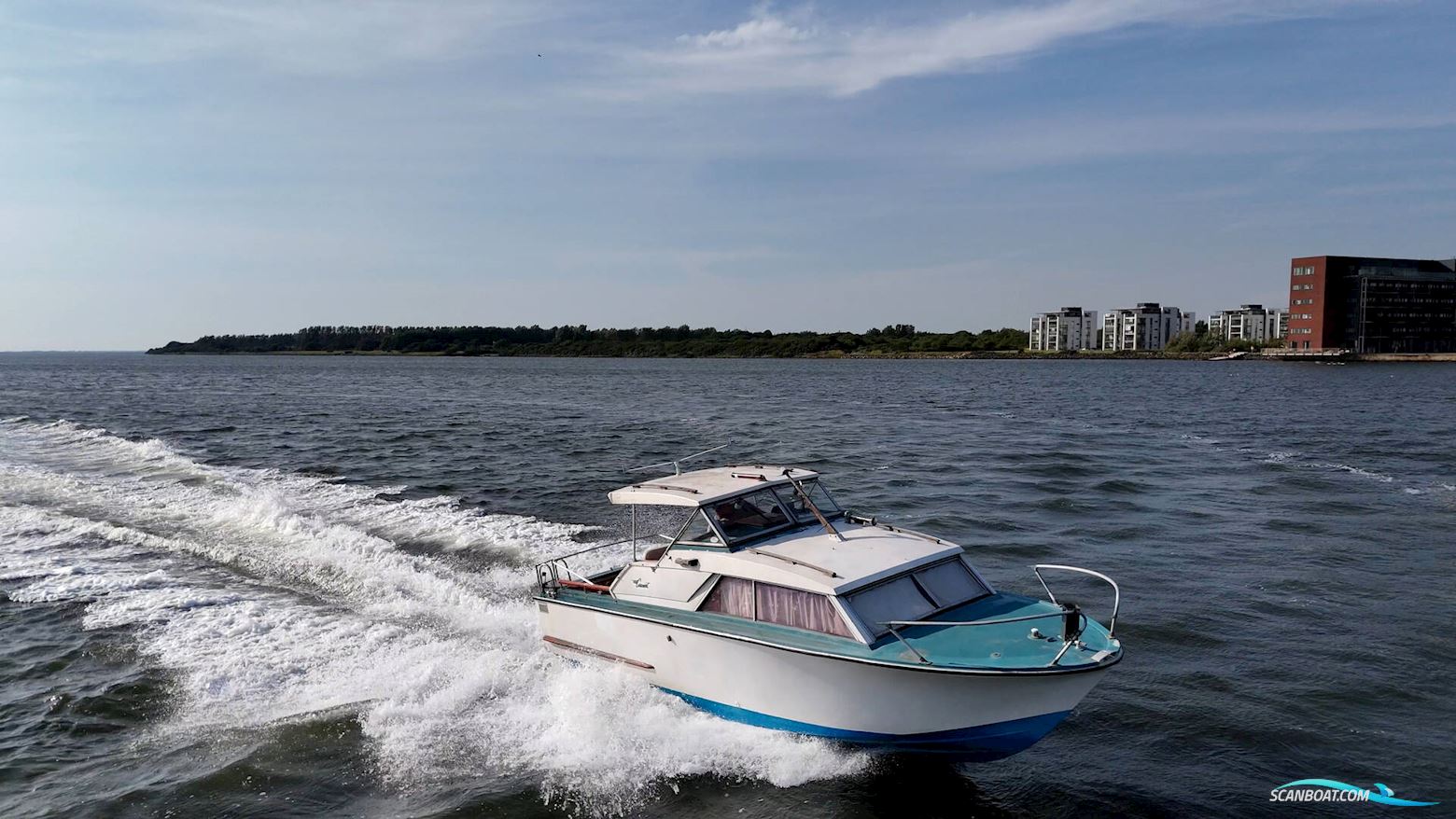 Coronet 24 Cabin Motorboat 1970, with Mercruiser engine, Denmark