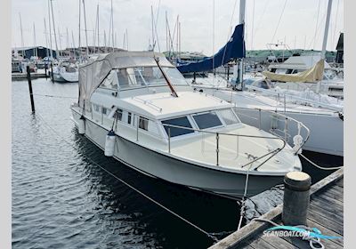 Coronet 32 Oceanfarer Motorboat 1978, with 2 x Mercedes engine, Denmark
