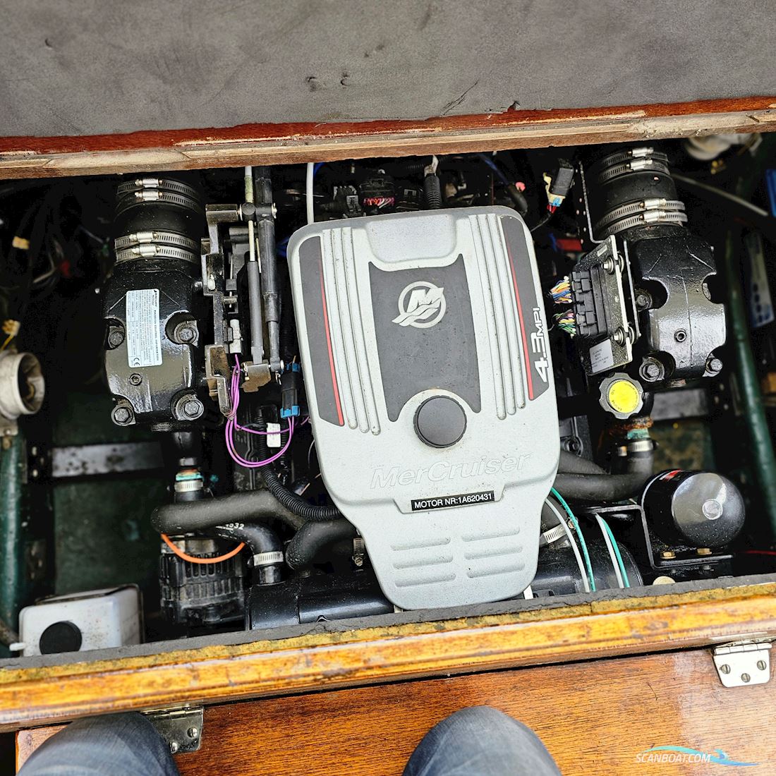 Coronet De Luxe 24 Cabin, i April Nyere Mercury Motor