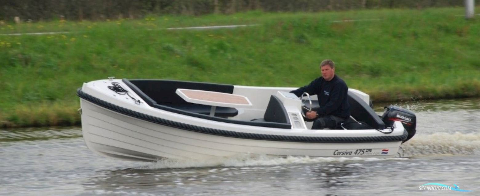 Corsiva 475 New Age - 25 HK/Udstyr Motorboat 2018, with Yamaha F25GETL engine, Denmark