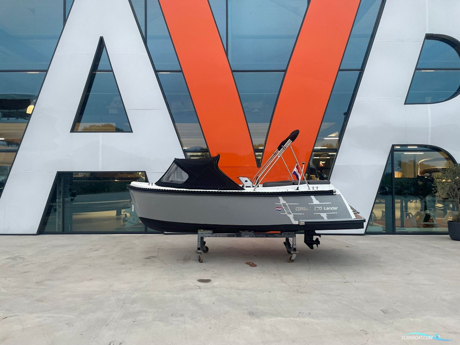 Corsiva 500 Tender Occasion Motorboat 2022, with Suzuki engine, The Netherlands