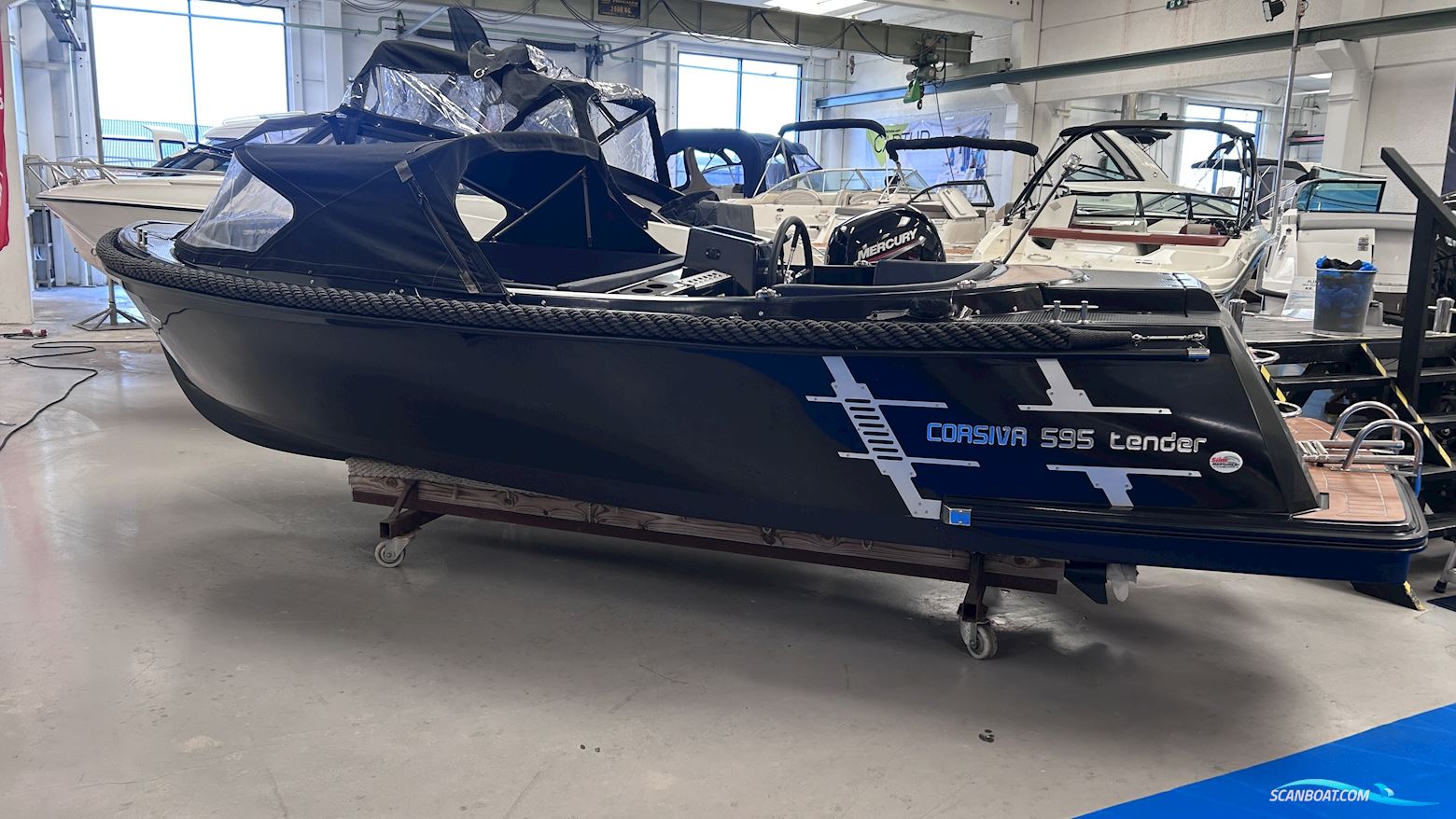 Corsiva 595 Motorboat 2019, with Yamaha 25 hk 4-Takt engine, Denmark