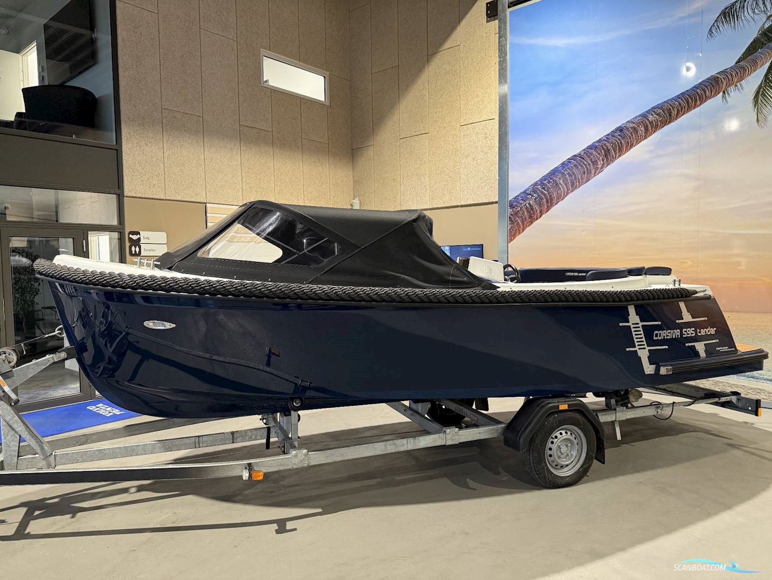 Corsiva 595 Tender - 40 HK Yamaha/Udstyr Motorboat 2023, with Yamaha F40 engine, Denmark