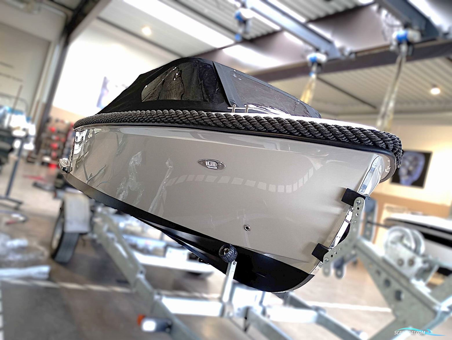 Corsiva 595 Tender-e med HaiboR500 el-maskine og udstyr Motorboat 2024, with Haibo R500 engine, Denmark